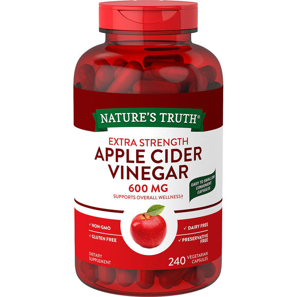 Nature's Truth Apple Cider Vinegar (240 ct.)