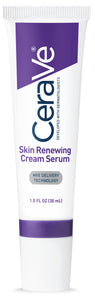 CeraVe Skin Renewing Face Serum for Fine Lines & Wrinkles,1.0 oz