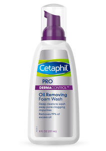 Cetaphil Pro Dermacontrol Oil Removing Foam Wash, Face Wash For Oily Skin, 8 Oz