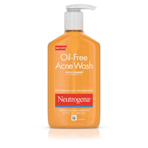 Neutrogena Oil-Free Salicylic Acid Acne Fighting Face Wash, 9.1 fl. oz