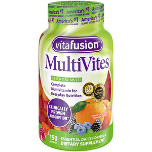 Vitafusion MultiVites Gummy Vitamins, 150ct