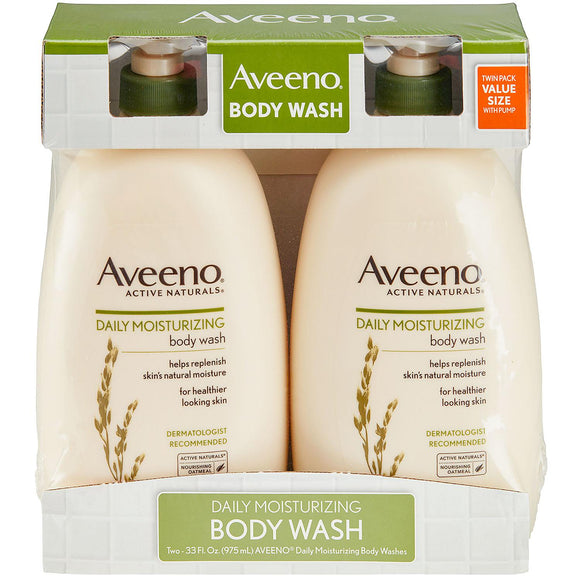 Aveeno Daily Moisturizing Body Wash (33 fl. oz., 2 pk.)