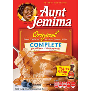 Aunt Jemima Original Complete Pancake & Waffle Mix, 907g