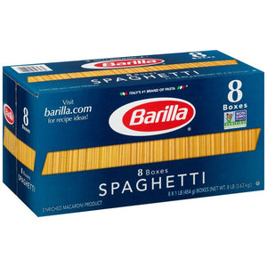 Product of Barilla Spaghetti Pasta, 8 pk./16 oz.