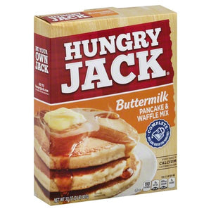 Hungry Jack Buttermilk Complete Pancake and Waffle Mix, 907g