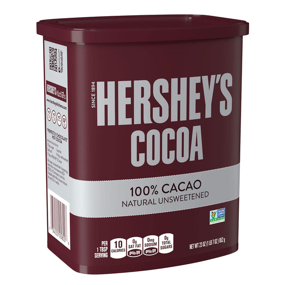 Hershey's Natural Unsweetened Cocoa, Chocolate (652g)