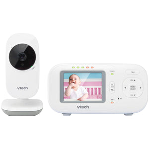 VTech 2.4" Full-Color Digital Video Baby Monitor & Automatic Night Vision, VM2251