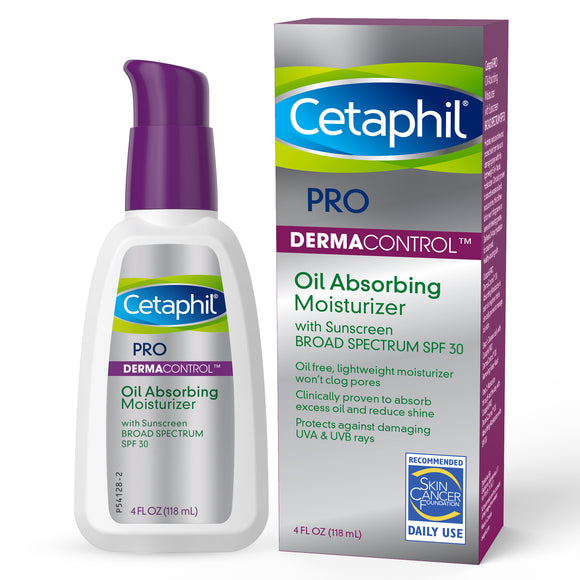 Cetaphil Pro Dermacontrol Oil Absorbing Moisturizer SPF 30, 4oz