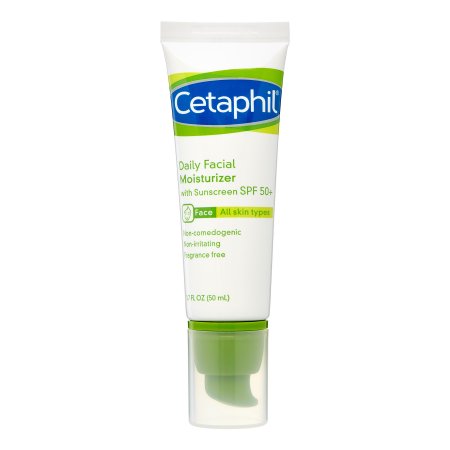 Cetaphil Daily Face Moisturizer, 1.7 fl oz, SPF 50+ (All Skin Types)