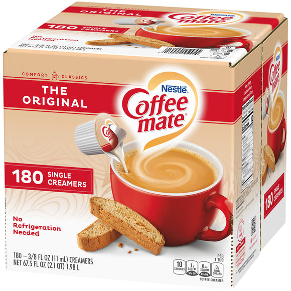 Coffee-mate The Orginial Liquid Creamer Singles (180 ct.)