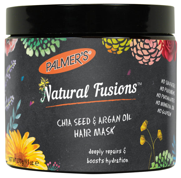 Palmer's Natural Fusions Chia Seed & Argan Oil Hair Mask/ 9.5 oz.