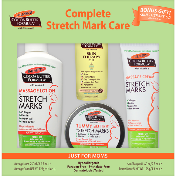 Palmer's Cocoa Butter Formula Complete Stretch Mark & Pregnancy Skin Care Kit